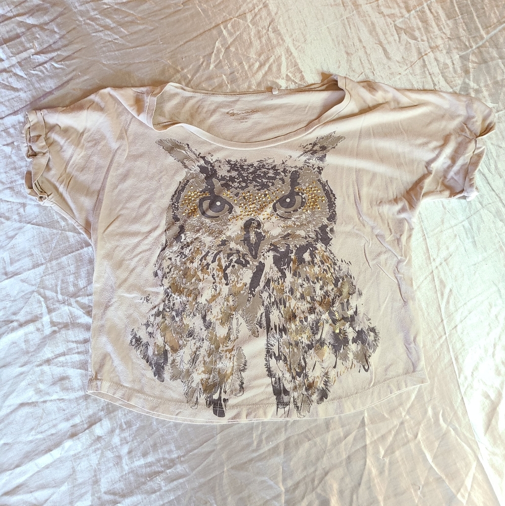 Owl Crop Top